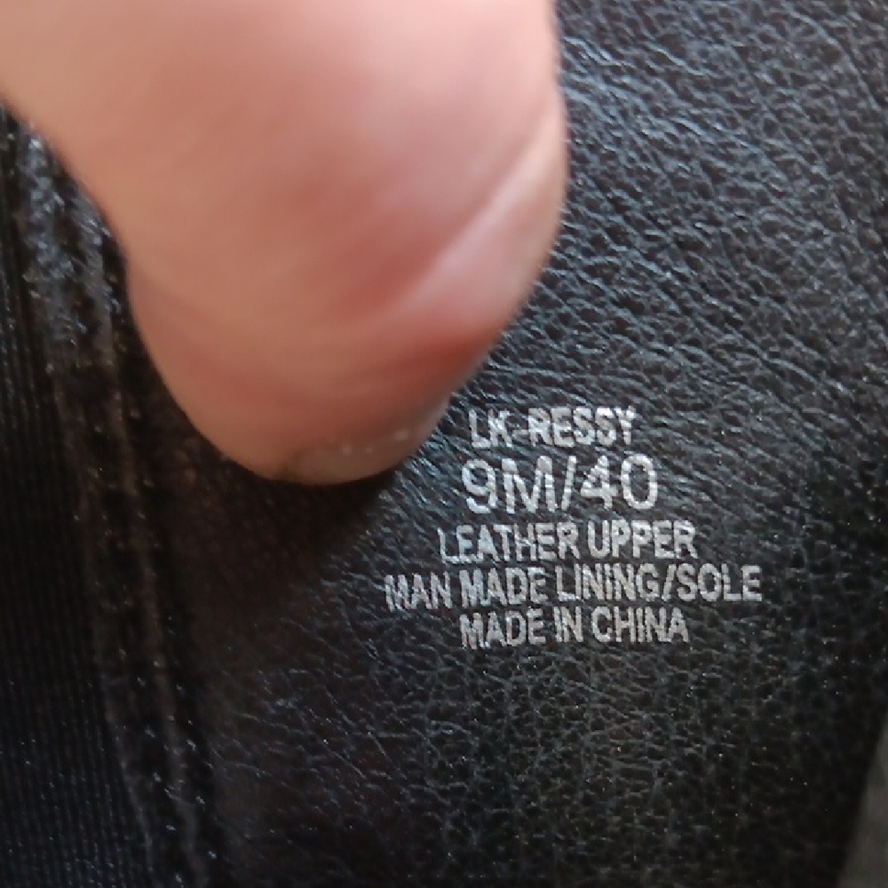 Lucky Brand Ressy Black Leather Chelsea Boots - Picture 8 of 8